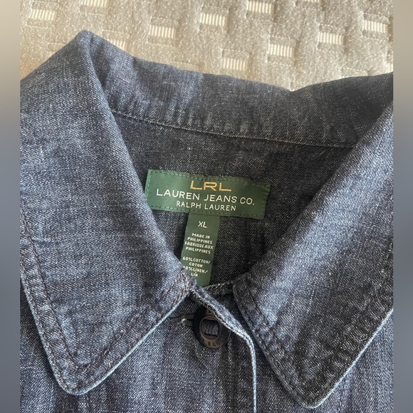 Ralph Lauren Dark Blue Jean Jacket - Picture 2 of 10